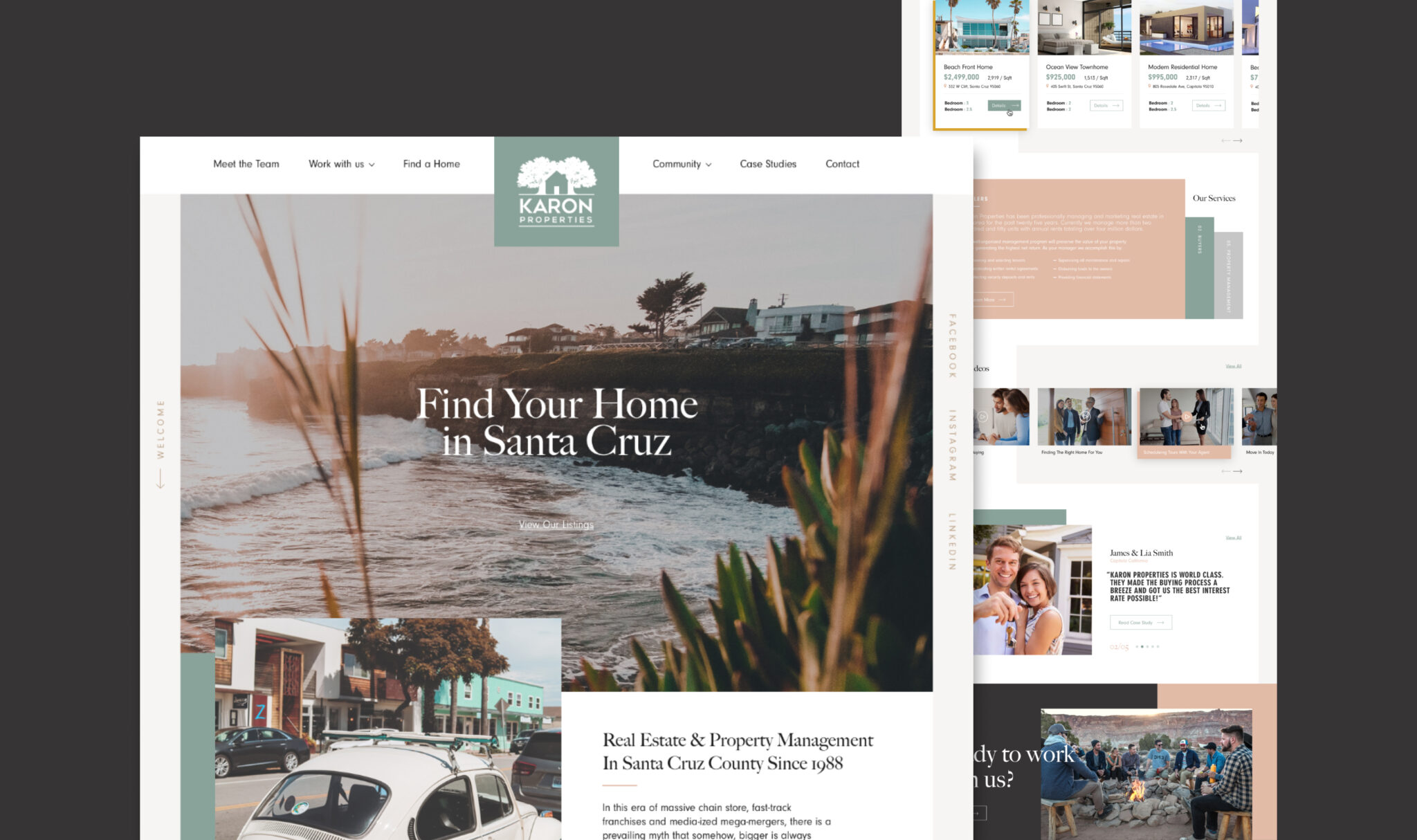 Karon Properties Website Design